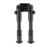 Dwójnóg UTG Shooter's SWAT Bipod Rubber Feet 6,2" - 6,7" Picatinny, czarny