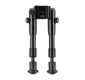 Dwójnóg UTG Shooter's SWAT Bipod Rubber Feet 6,2" - 6,7" Picatinny, czarny