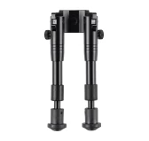 Dwójnóg UTG Shooter's SWAT Bipod Rubber Feet 6,2" - 6,7" Picatinny, czarny