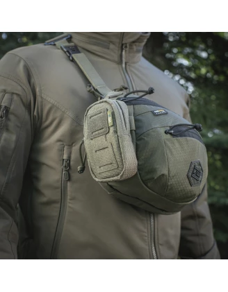 Ergonomiczna M-Tac kieszeń naramienna Elite Hex zielona