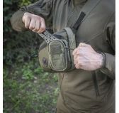 Ergonomiczna M-Tac kieszeń naramienna Elite Hex zielona