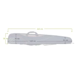 Futerał na broń Beretta Uniform Pro EVO Double Soft Gun Case niebieski
