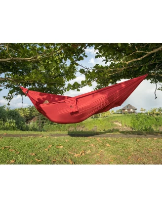 Hamak Ticket To The Moon - jednoosobowy, burgundowy