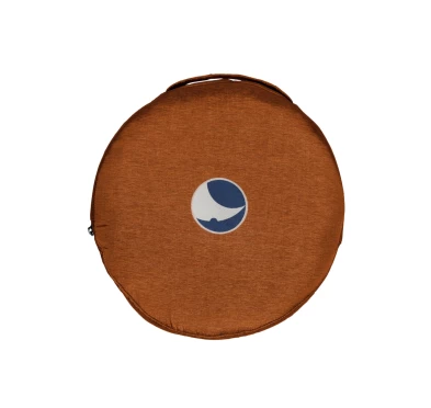 Hamak TTTM 320 x 300 cm w zestawie karabinki i linki, pomarańczowe