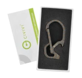 Karabińczyk Civivi Click Flamed Titanium CA-01B Karabińczyk Civivi Click Flamed Titanium CA-01B