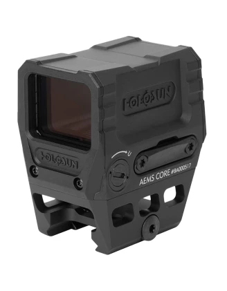 Kolimator Holosun AEMS Core RD z montażem - AEMS-110101: Ostrzeżenie dla celnych strzałów!
