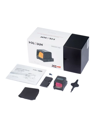 Kolimator Holosun Micro Red Dot HE509T-RD X2 z montażem RMR - Precyzyjne celowanie w kompaktowym rozmiarze!