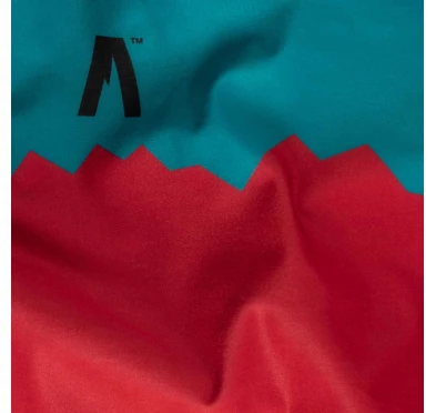 Komin Alpinus Mari różowo-turkusowe