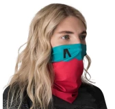 Komin Alpinus Mari różowo-turkusowe