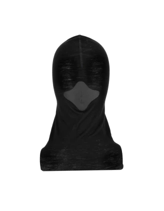 Kominiarka BUFF balaclava merino wool solid czarna