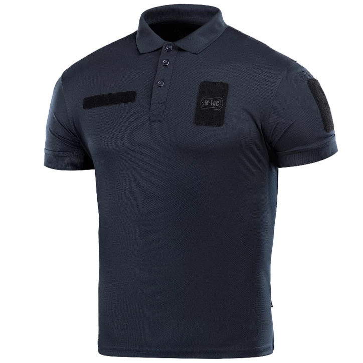 Koszulka polo męska M-Tac Elite Tactical Coolmax granatowa S