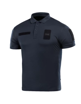 Koszulka polo męska M-Tac Elite Tactical Coolmax granatowa S