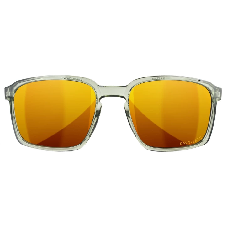 Okulary polaryzacyjne Wiley X Alfa AC6ALF04 Captivate bronze mirror, zielone oprawki