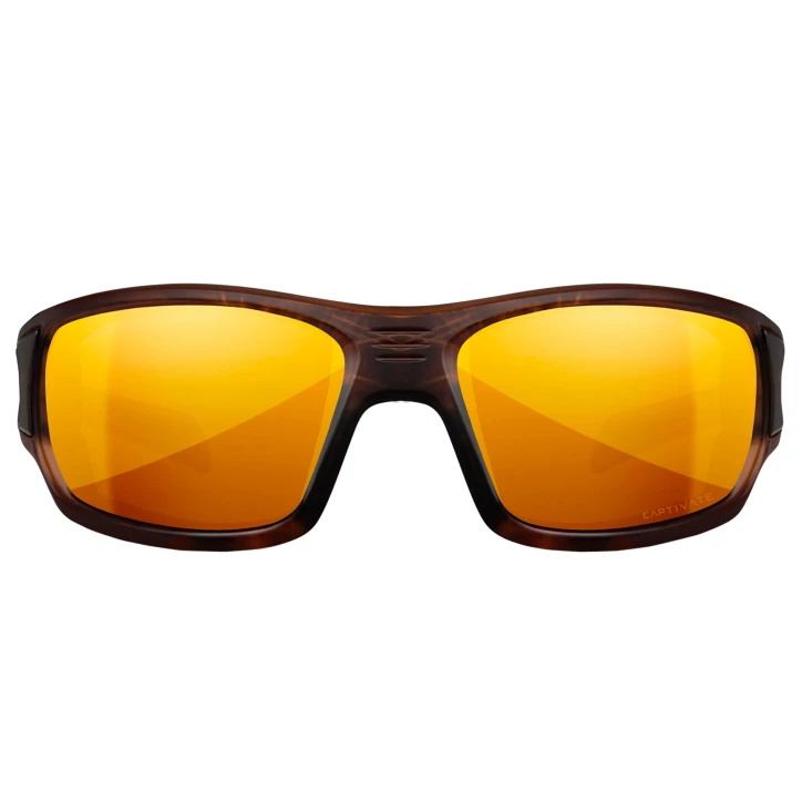 Okulary polaryzacyjne Wiley X Breach Captivate CCBRH04 bronze mirror, brązowe oprawki