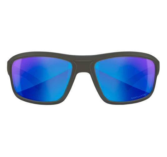 Okulary polaryzacyjne Wiley X Contend Captivate ACCNT09 blue mirror, grafitowe oprawki