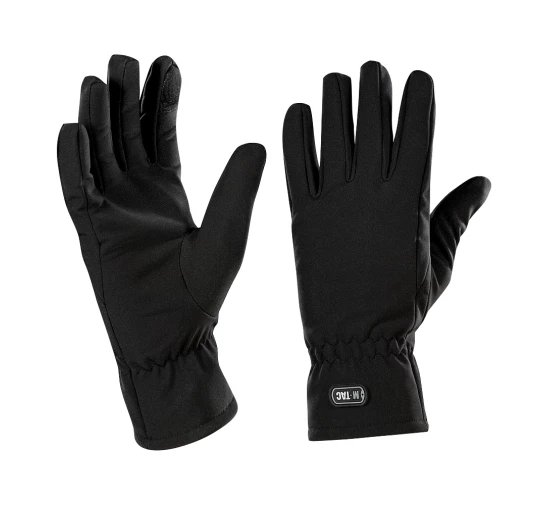 Rękawice męskie M-Tac Winter Soft Shell czarne XL