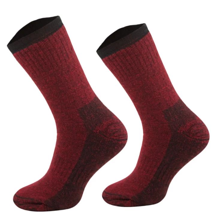 Skarpety Comodo Merino wool Trekker TRE10 bordowe 35-38