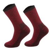 Skarpety Comodo Merino wool Trekker TRE10 bordowe 39-42 Skarpety Comodo Merino wool Trekker TRE10 bordowe 39-42