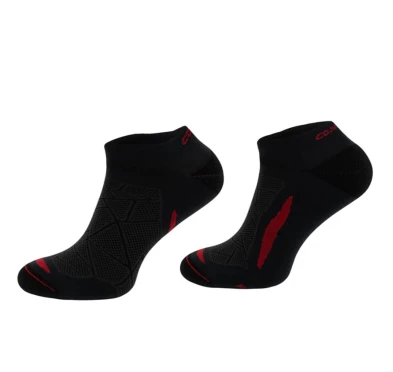 Skarpety Comodo Ultra Light Trial / Hiking czarno-czerwone 43-46
