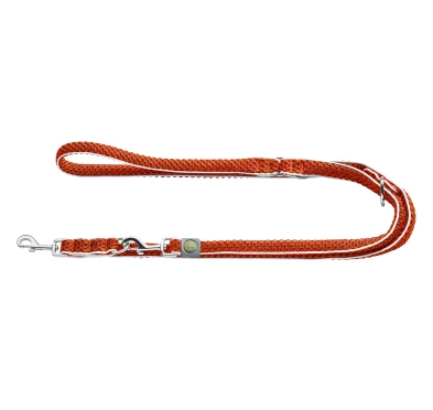 Smycz przepinana Hilo 25/200 pomarańczowa