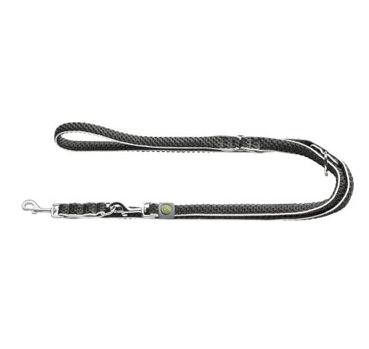 Smycz przepinana Hilo 20/200 szara