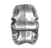 Koralik M-Tac Skull Stopper kolor srebrny