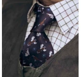 Krawat Chevalier Spaniel Silk Tie