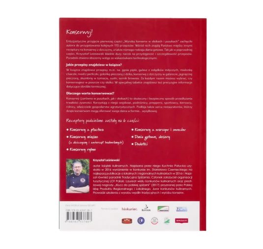 Książka „Wyrób konserw w słoikach i puszkach. Dziczyzna i 170 nowych przepisów" cz. 2  Krzysztof Leśniewski