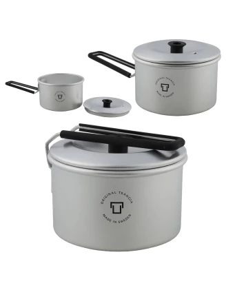 Kubek aluminiowy Trangia z przykrywką T-Cup 500 ml czarny