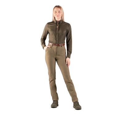 Spodnie damskie Tagart Falcon brązowe S