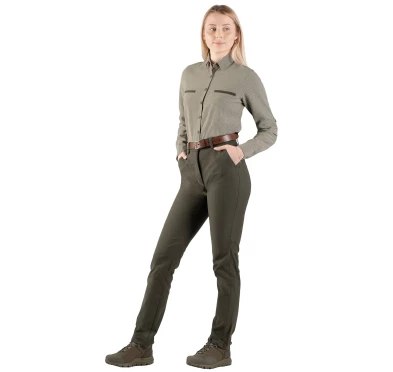 Spodnie damskie Tagart Falcon zielone L