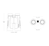 Lornetka Hawke Endurance ED Marine 7x50 niebieska