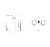 Lornetka Hawke Frontier APO 10x42 zielona Lornetka Hawke Frontier APO 10x42 zielona