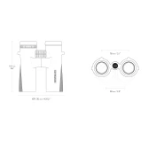 Lornetka Hawke Frontier APO 8x42 zielona