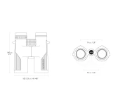 Lornetka Hawke Frontier ED X 10x42 zielona