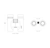 Lornetka Hawke Vantage 8x32 zielona Lornetka Hawke Vantage 8x32 zielona