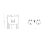 Lornetka z dalmierzem Hawke Frontier LRF 1800 8x42