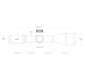 Luneta celownicza Hawke Airmax 30 10x44 SF AMX IR Target Turrets