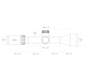 Luneta celownicza Hawke Airmax 30 4-16x50 SF AMX IR Target Turrets