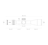 Luneta celownicza Hawke Frontier 30 FFP 4-20x50 SF IR Mil Pro 20x