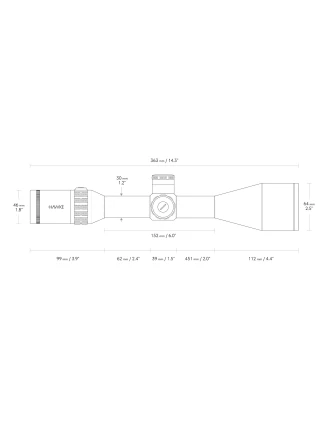 Luneta celownicza Hawke SideWinder 30 6-24x56 SF FFP MOA