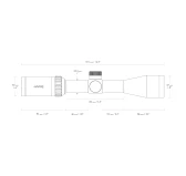 Luneta celownicza Hawke Vantage 1" 3-9x40 IR .22 Subsonic