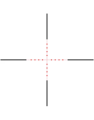 Luneta celownicza Hawke Vantage 1" 3-9x50 IR Mil Dot