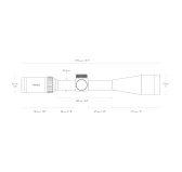 Luneta celownicza Hawke Vantage 1" 6-24x44 SF Half Mil Dot