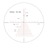 Luneta celownicza Vector Optics Continental x8 2-16x44 SFP Tactical ED SCOM-T39
