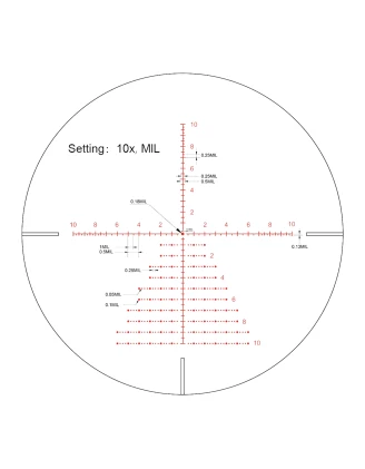 Luneta celownicza Vector Optics Continental x8 2-16x44 SFP Tactical ED SCOM-T39
