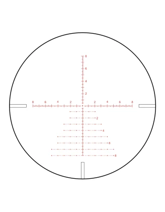 Luneta celownicza Vector Optics Continental x8 3-24 SFP Zero Stop 56 mm czarna SCOL-T50
