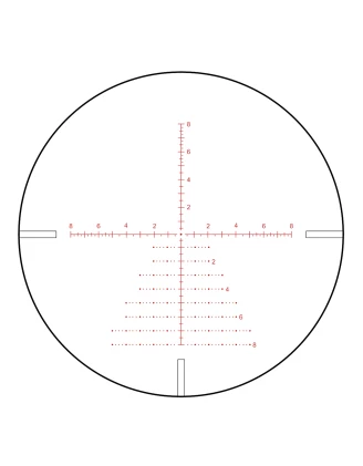 Luneta celownicza Vector Optics Continental x8 4-32 SFP ED Zero Stop 56 mm czarna SCOL-T51
