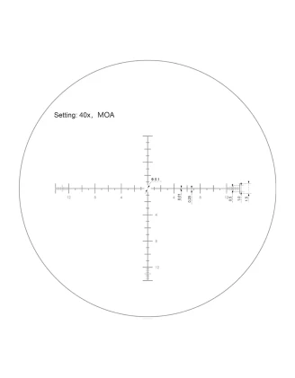 Luneta celownicza Vector Optics Continental x8 6-48 SFP ED MOA 56 mm czarna SCOL-TE52
