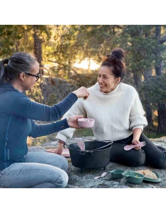 Menażka Light My Fire Outdoor MealKit Bio hazyblue - idealny zestaw dla outdoorowych posiłków!